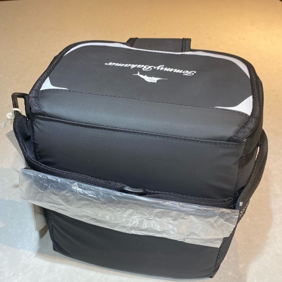 NEW TOMMY BAHAMA Zipperless Lunch Cooler Shoulder Bag 9 Cans Deep Freeze - Picture 8 of 12